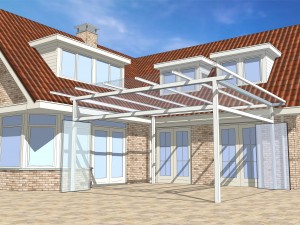 uitbreiding serre a.d. Blokjesplaat te Goese Meer