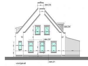 nieuwbouw boerderijwoning a.d. Koolweg te Ouddorp