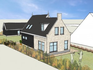 nieuwbouw woning a.d. Zuidelijke Achterweg te Wemeldinge