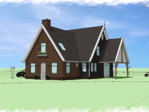 nieuwbouw eigentijdse woning te Zegge