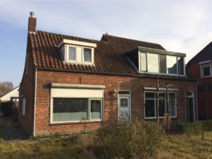 uitbouw en verbouw woning te Kloetinge