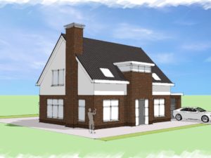 nieuwbouw eigentijdse woning te Standdaarbuiten