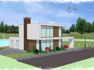 moderne patiowoning te Goese Diep