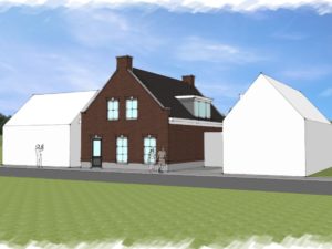 nieuwbouw klassieke woning te Oud Gastel