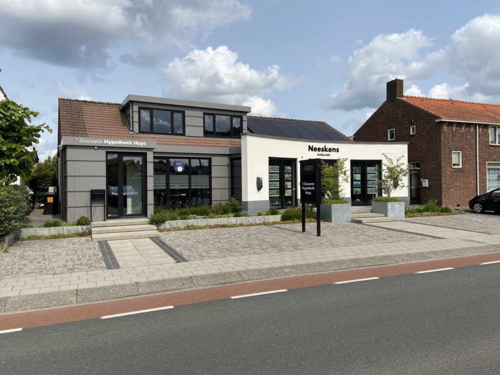 verbouw en uitbreiding kantoor ’t Zeeuws Hypotheek Huys en Neeskens Makelaars – Yerseke