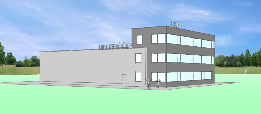 nieuwbouw bedrijfspand LC gevelrenovatie te Oud Gastel