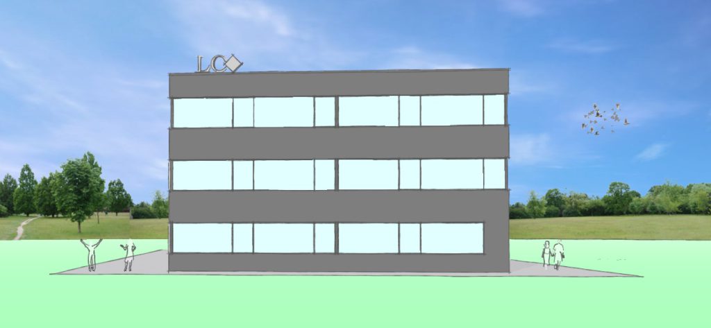 nieuwbouw bedrijfspand LC gevelrenovatie te Oud Gastel