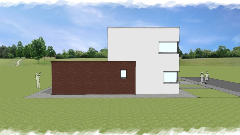 nieuwbouw woning a.d. Valkreek te Colijnsplaat