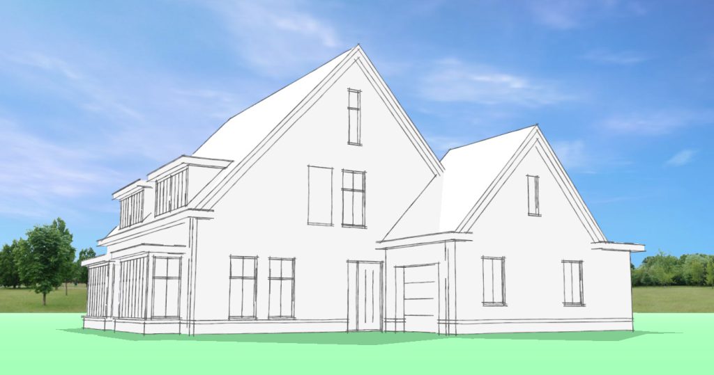 nieuwbouw 2^1 kapwoning Steehof III – Yerseke