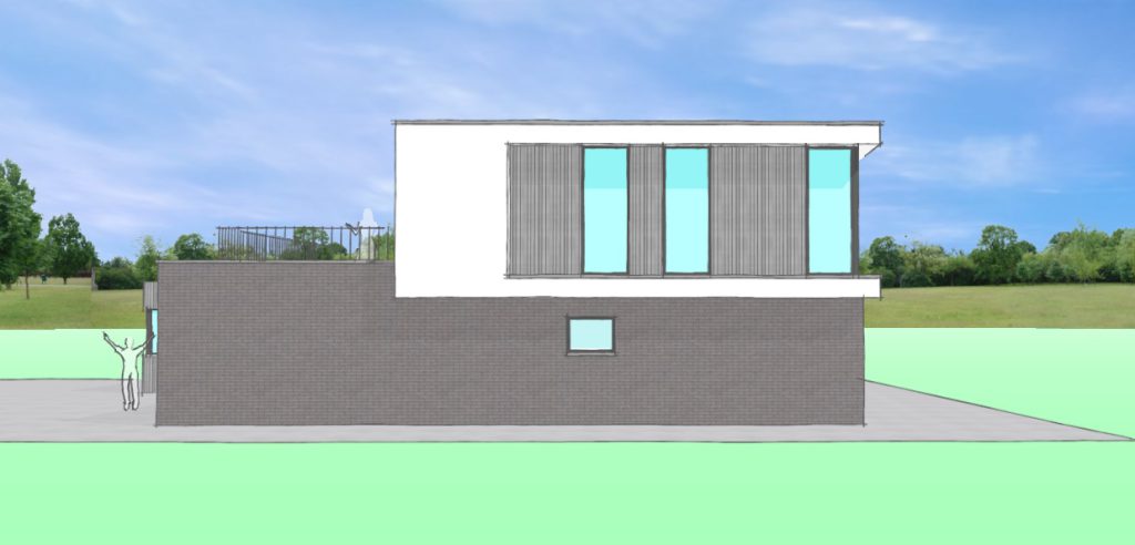 nieuwbouw eigentijdse woning te St. Willebrord