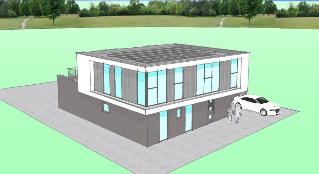 nieuwbouw eigentijdse woning te St. Willebrord