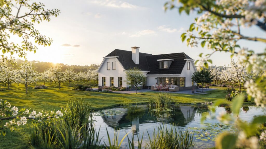 nieuwbouw landelijke woning te Wemeldinge