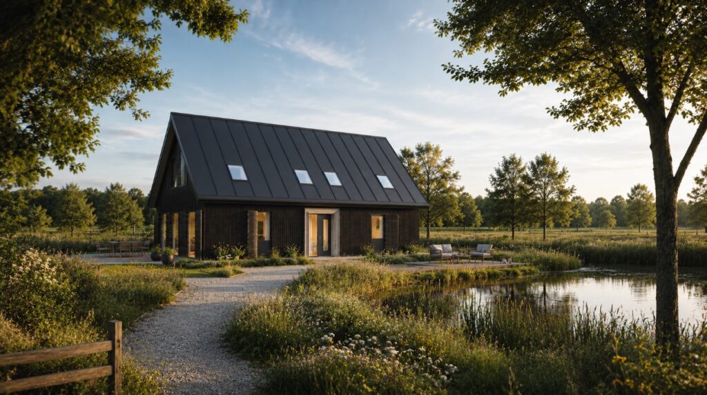 nieuwbouw schuurwoning blauwkapel te Utrecht