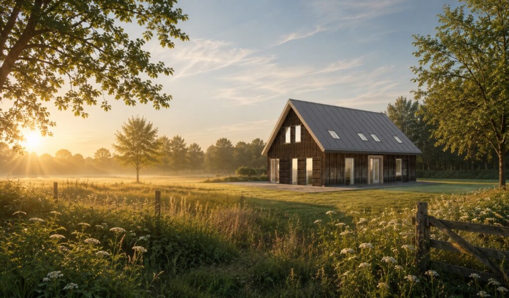 nieuwbouw schuurwoning blauwkapel te Utrecht