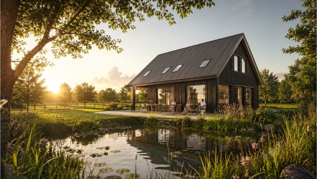 nieuwbouw schuurwoning blauwkapel te Utrecht