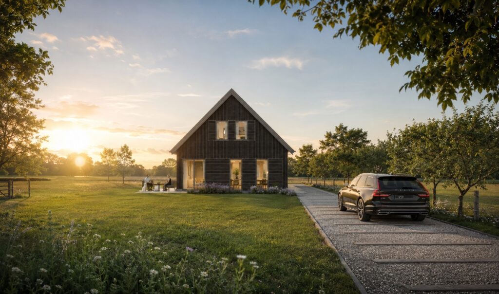 nieuwbouw schuurwoning blauwkapel te Utrecht